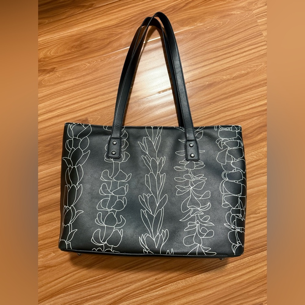 Lei Print Tote Bag - Picture 3 of 9